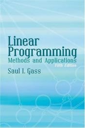 book cover of Linear Programming by Saul I. Gass
