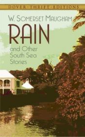 book cover of Rain and other South Sea stories by William Somerset Maugham
