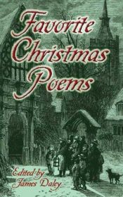 book cover of Favorite Christmas Poems (Dover Books on Literature & Drama) by James Daley