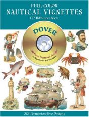 book cover of Full-Color Nautical Vignettes CD-ROM and Book (Dover Full-Color Electronic Design) by Dover