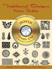 book cover of Traditional Designs from India CD-ROM and Book (Dover Electronic Clip Art) by Dover