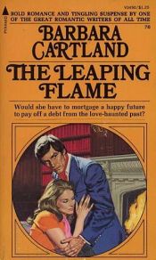 book cover of The Leaping Flame by Barbara Cartland
