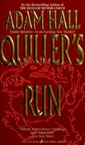 book cover of Quiller's run by Elleston Trevor