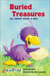 book cover of Buried Treasure: All About Using a Map (Beastieville) by Kirsten Hall