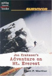 book cover of Jon Krakauer's Adventure on Mt. Everest (Survivor) by Scott P Werther