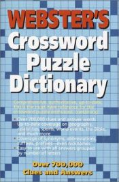 book cover of Webster's crossword puzzle dictionary by Random House