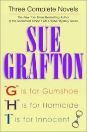 book cover of G is for gumshoe, H is for homicide, I is for innocent by Sue Grafton