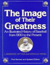 book cover of The image of their greatness by Lawrence Ritter