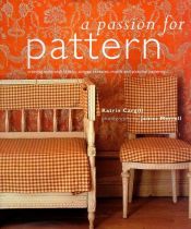 book cover of A Passion for Pattern by Katrin Cargill