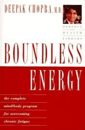 book cover of Boundless energy by Дипак Чопра