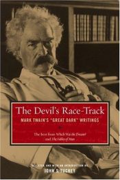 book cover of The Devil's race-track by Mark Tven