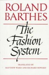 book cover of Fashion System by Roland Barthes