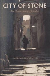 book cover of City of Stone: The Hidden History of Jerusalem by Meron Benvenisti