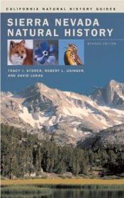 book cover of Sierra Nevada natural history by Tracy I. Storer