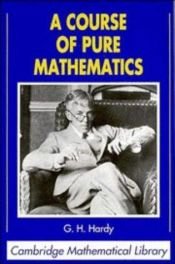 book cover of A course of pure mathematics by Годфри Харолд Харди