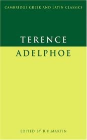 book cover of Adelphoe by Terence