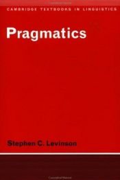 book cover of Pragmatics by Stephen Levinson