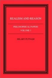 book cover of Realism and Reason: Philosophical Papers Volume 3 (v. 3) by Hilary Putnam