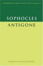 book cover of Antigone by Софокл