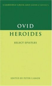 book cover of Ovid, Heroides : select epistles by Ovídio