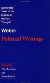 book cover of Weber: Political Writings (Cambridge Texts in the History of Political Thought) by Max Weber