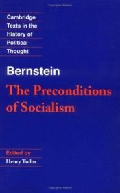book cover of Bernstein: The Preconditions of Socialism (Cambridge Texts in the History of Political Thought) by Eduard Bernstein