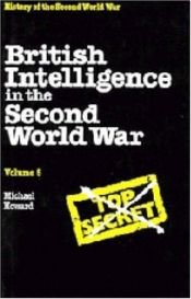 book cover of British Intelligence in the Second World War Vol.5 by Michael Howard