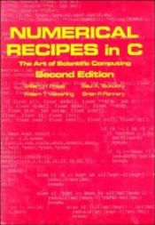 book cover of Numerical Recipes in C by William H. Press