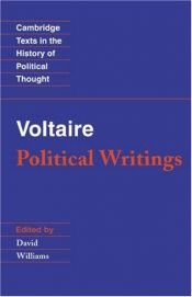 book cover of Political writings by Voltaire
