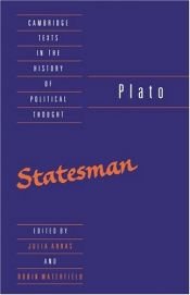 book cover of Statesman by 플라톤