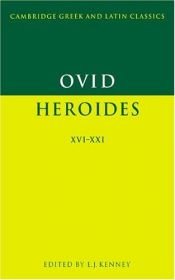 book cover of Ovid: Heroides XVI-XXI: No. 16-21 (Cambridge Greek & Latin Classics) (Cambridge Greek and Latin Classics) by Ovídio