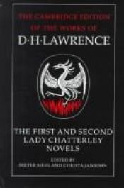 book cover of The first and second Lady Chatterley novels by David Herbert Richards Lawrence