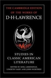book cover of Studies in Classic American Literature by Ντ. Χ. Λώρενς