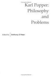 book cover of Karl Popper : Philosophy & Problems - Royal Institute of Philosophy Supplements by Anthony O'Hear