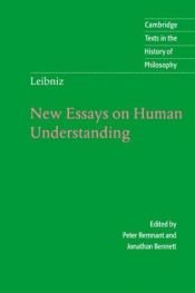 book cover of Nouveaux essais sur l'entendement humain by Gottfried Wilhelm von Leibniz