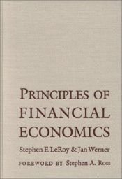 book cover of Principles of financial economics by Jan Werner|Stephen F. LeRoy