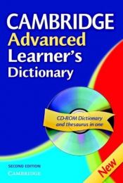 book cover of Cambridge Advanced Learner's Dictionary Paperback with CD-ROM by Cambridge University Press