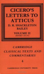 book cover of Cicero's Letters to Atticus: Volume II by Cicero