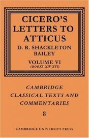 book cover of Cicero's Letters to Atticus: Volume VI by Cicero