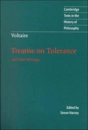 book cover of Traité sur la tolérance by ولتر