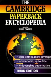 book cover of The Cambridge Encyclopedia by David Crystal