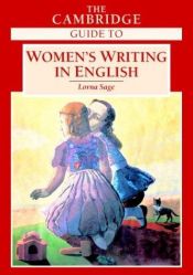 book cover of The Cambridge Guide to Women's Writing in English by Lorna Sage