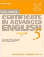 book cover of Cambridge Certificate in Advanced English 2 for updated exam Self-study Pack: Official Examination Papers from Cambridge ESOL (Cae Practice Tests) by Cambridge ESOL