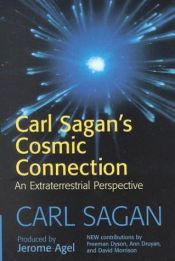book cover of The cosmic connection; an extraterrestrial perspective. Produced by Jerome Agel by Carl Sagan