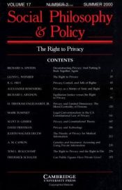 book cover of The right to privacy by Ellen Frankel Paul