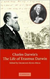 book cover of Charles Darwin's 'The Life of Erasmus Darwin' by チャールズ・ダーウィン