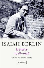 book cover of Isaiah Berlin: Letters 1928-1946 by Берлін Ісайя