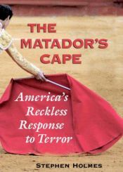 book cover of The Matador's Cape by Stephen Holmes