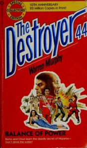 book cover of Balance of Power (Destroyer) by Warren Murphy