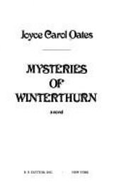 book cover of Mysteries of Winterthurn by Joyce Carol Oatesová